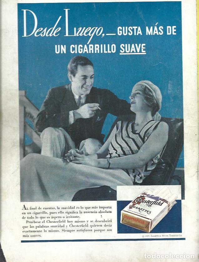 Postkarten: LAMINA 33494: Publicidad de Chesterfield en contraportada - VVAA