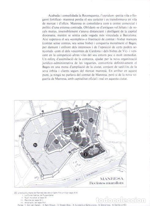 Postkarten: LAMINA V19324: Manresa. Planol recintes murallats - Josep M. Gasol