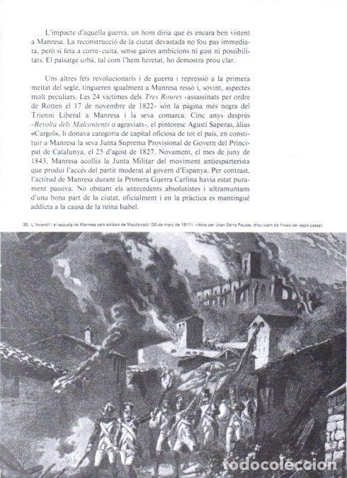Postais: LAMINA V19329: L'incendi i saqueig de Manresa pels soldats de Macdonald per Joan Serra Pausas - Jose