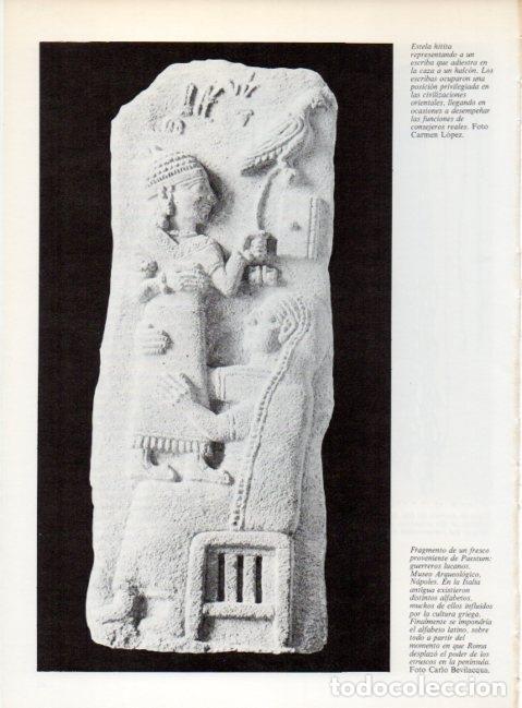 Cartoline: LAMINA V19185: Estela hitita representando a un escriba - Varios