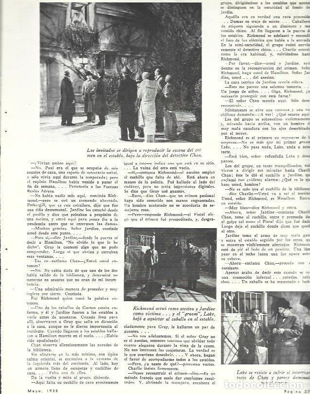 Postales: LAMINA 33539: Escenas de Charlie Chan en Londres - VVAA