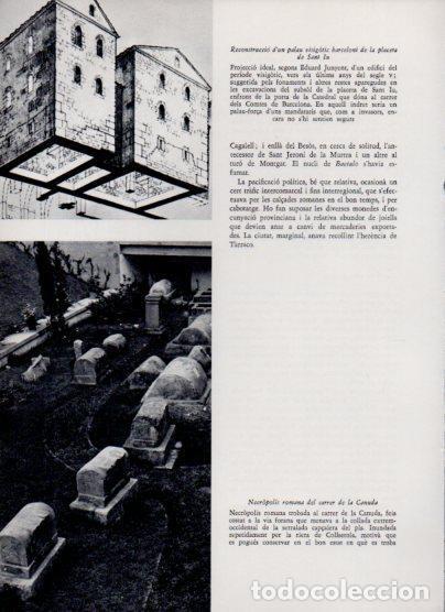 Postkarten: LAMINA V26141: Necropolis del carrer de la Canuda, Barcelona - Varios