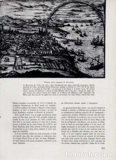 Postcards: LAMINA V26160: La Barcelona de 1572, obra de Civitates Orbis Terrarum - Varios