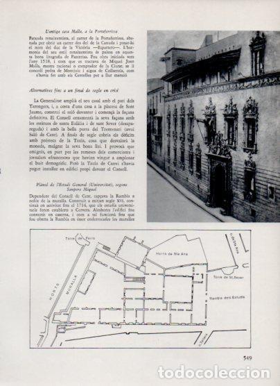 Postkarten: LAMINA V26158: Antiga casa Malla fatxada, Barcelona - Varios