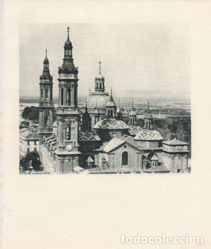 Postcards: LAMINA V26304: Vista de El Pilar de Zaragoza - Ramon Ballester Escalas