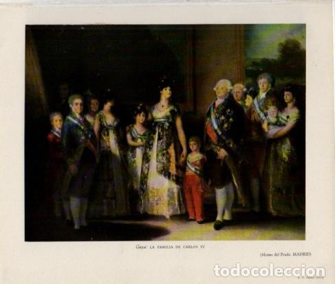 Postcards: LAMINA V26292: La familia de Carlos IV por Goya - Ramon Ballester Escalas