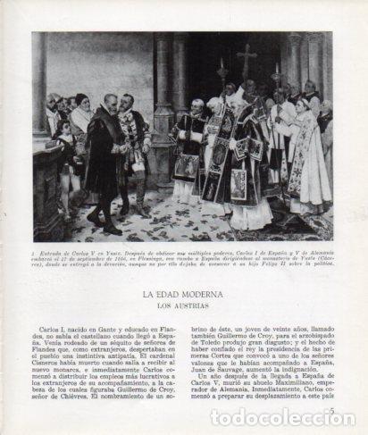 Cartoline: LAMINA V26230: Entrada de Carlos V en Yuste - Ramon Ballester Escalas