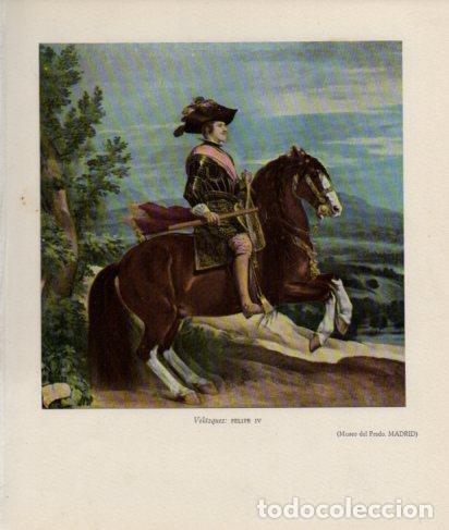 Postcards: LAMINA V26267: Felipe IV por Velazquez - Ramon Ballester Escalas