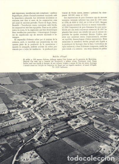Cartoline: LAMINA V25896: Vista aeria Bell-lloc d'Urgell, Lleida - Varios