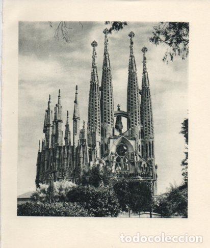 Postkarten: LAMINA V26339: Templo de la Sagrada Familia en Barcelona - Ramon Ballester Escalas