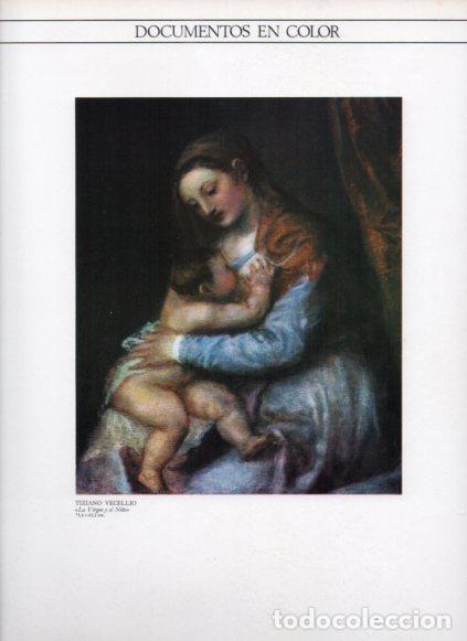 Cartoline: LAMINA V25871: La Virgen y el Ni&ntilde;o por Tiziano - Varios