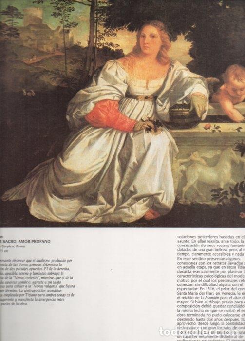Postkarten: LAMINA V20427: Amor sacro amor profano fragmento por Tiziano - Varios