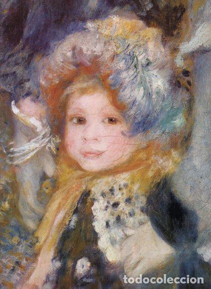 Postcards: LAMINA V25886: Los paraguas detalle por Renoir - Varios