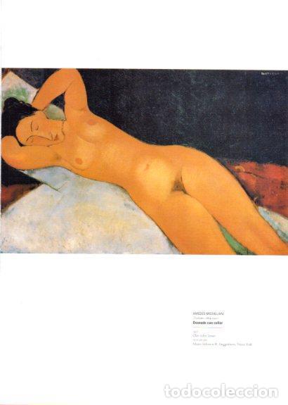 Postkarten: LAMINA V25740: Desnudo con collar por Modigliani - Klaus Reichold