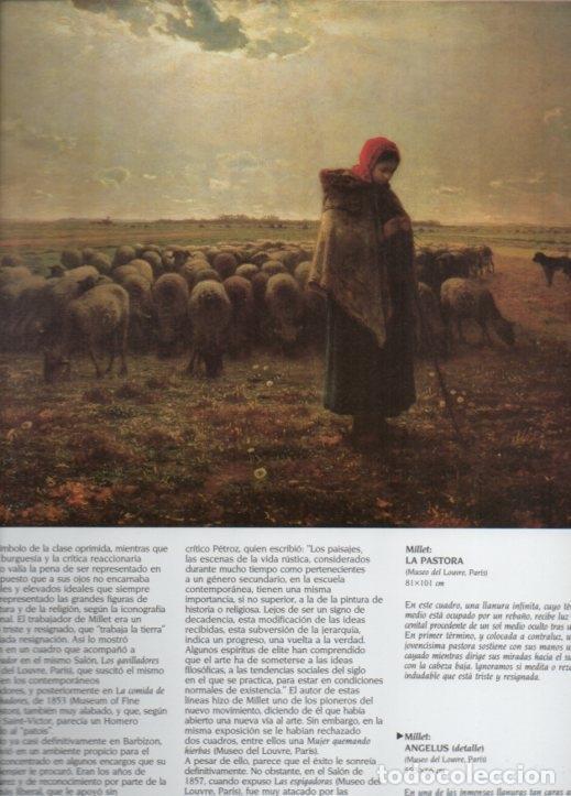 Postkarten: LAMINA V20561: La pastora por Millet - Varios