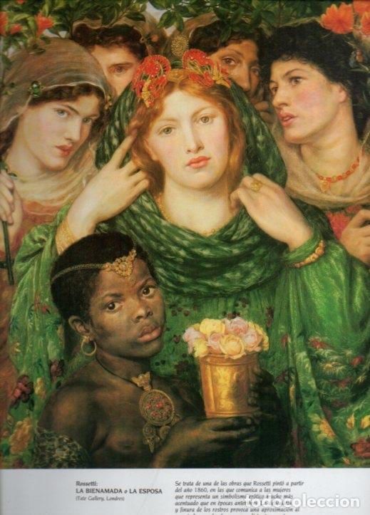 Cartoline: LAMINA V20575: La bienamada o La esposa por Rossetti - Varios