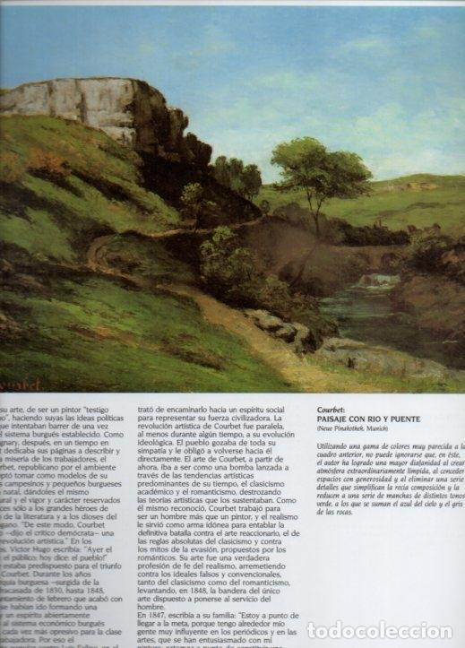 Postkarten: LAMINA V20567: Paisaje con rio y puente por Gustave Courbet - Varios