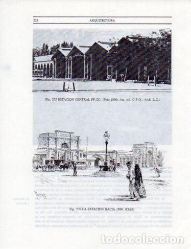 Postales: LAMINA V25364: Estacion Central FF. CC. de Santiago - Leopoldo Castedo