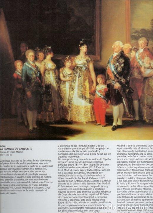 Postais: LAMINA V20528: La familia de Carlos IV por Goya - Varios