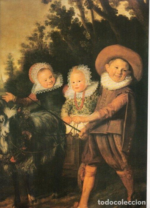 Cartoline: LAMINA V20325: Grupo de ni&ntilde;os por Frans Hals - Varios