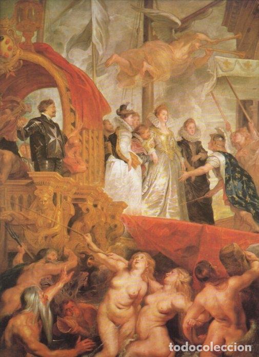 Postcards: LAMINA V20256: Desembarco de Maria de Medicis en Marsella por Rubens - Varios