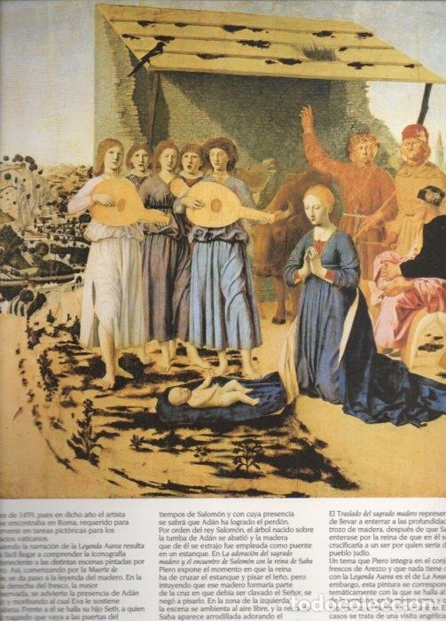 Postales: LAMINA V20400: La Natividad por Piero della Francesca - Varios