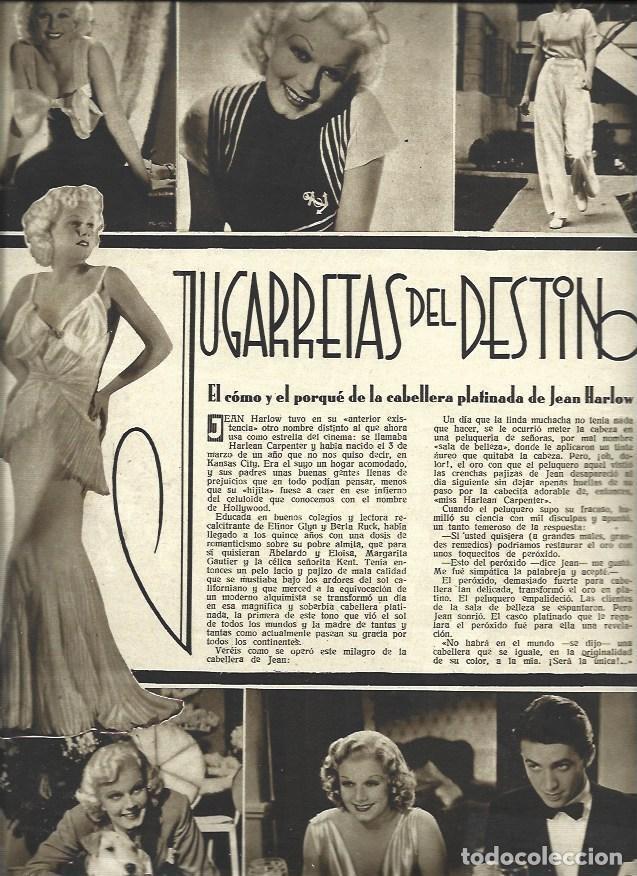 Cartes Postales: LAMINA 32405: Fotografias de Jean Harlow - NULL