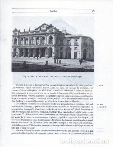 Postales: LAMINA V25470: Teatro Municipal de Santiago en 1905 - Leopoldo Castedo
