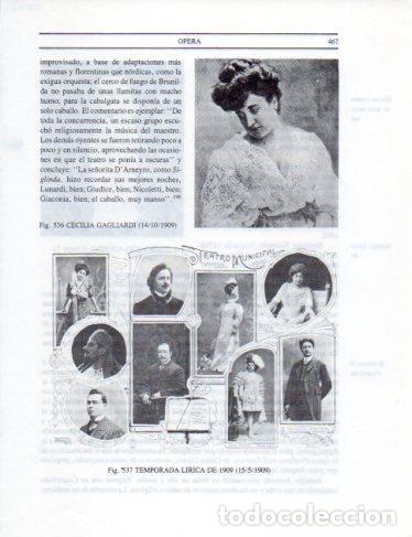 Postales: LAMINA V25468: Temporada lirica de 1909 en Santiago - Leopoldo Castedo