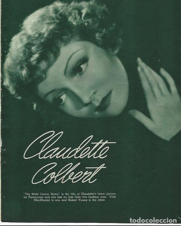 Postkarten: LAMINA 32120: Claudette Colbert - VVAA