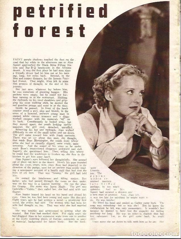 Postales: LAMINA 32107: Bette Davis en Petrified Forest - VVAA
