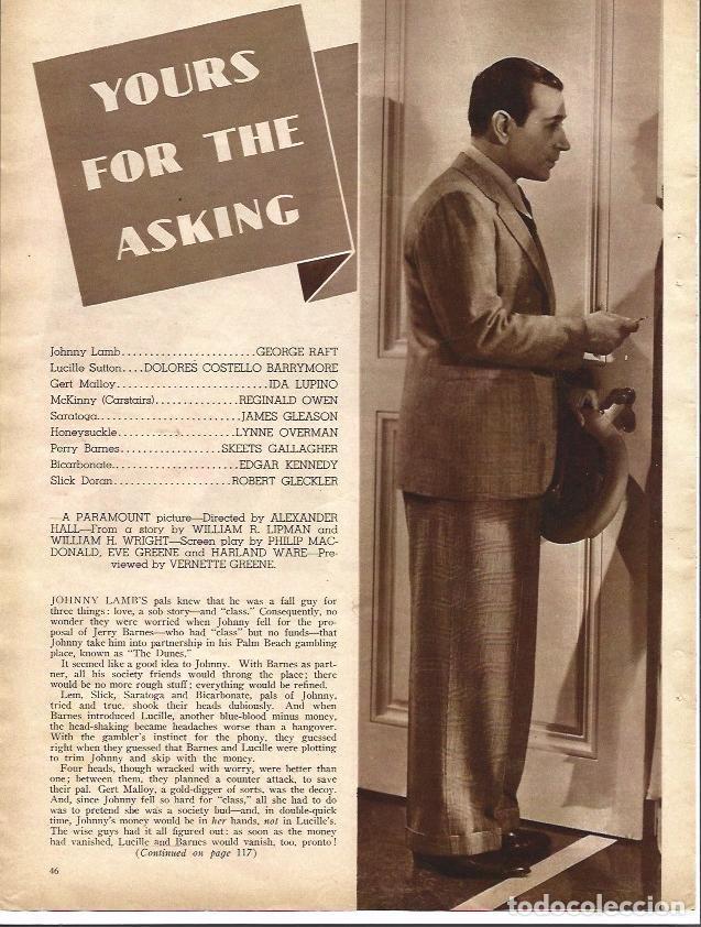 Postcards: LAMINA 32059: George Raft - VVAA