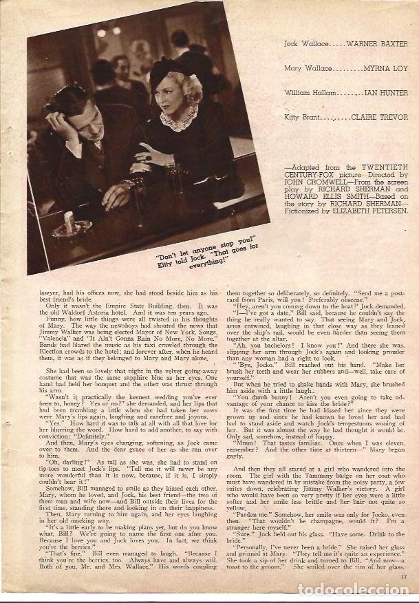 Cartoline: LAMINA 32216: Warner Baxter y Myrna Loy - VVAA