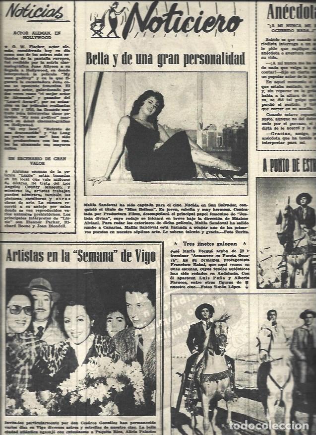 Postkarten: LAMINA 32983: Malila Sandoval y Semana de Artistas en Vigo - VVAA