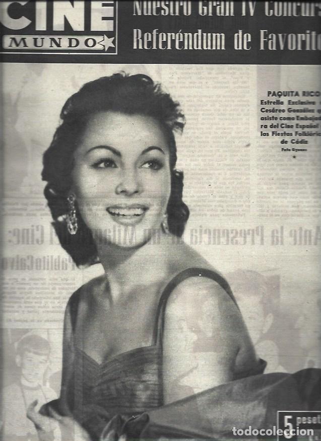 Postales: LAMINA 32963: Paquita Rico en portada - VVAA