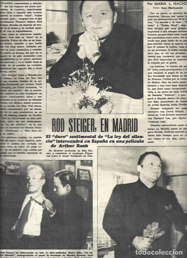 Postales: LAMINA 32965: Rod Steiger en Madrid - VVAA