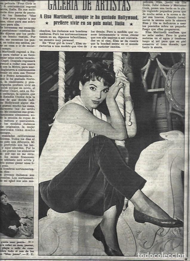 Cartoline: LAMINA 33025: Elsa Martinelli - VVAA