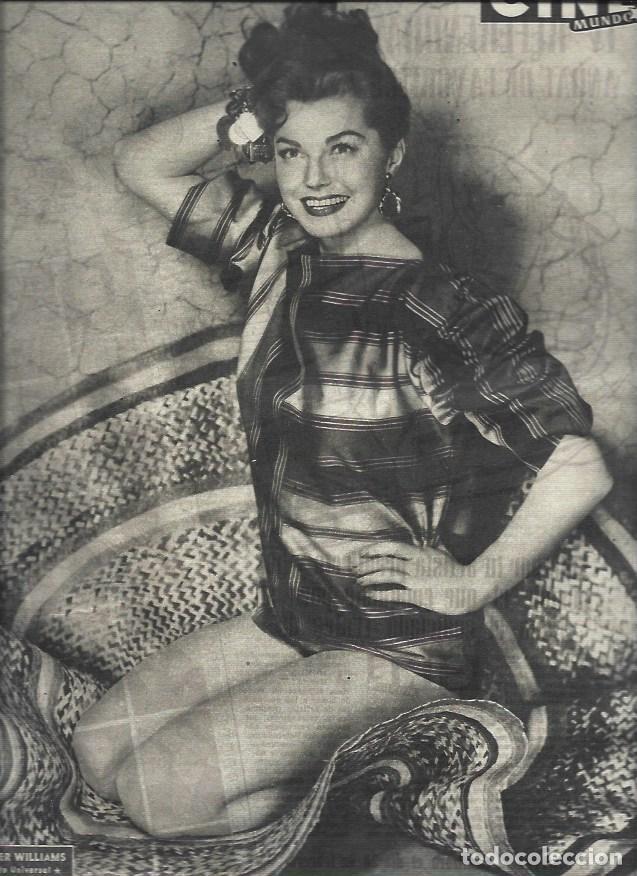 Postales: LAMINA 32932: Contraportada con Esther Williams - VVAA