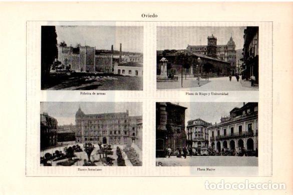 Postkarten: LAMINA V26498: Vistas varias de Oviedo - Varios