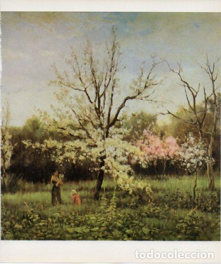 Postkarten: LAMINA V27126: Temes de Primavera per Joaquim Vayreda - Francesc Fontbona