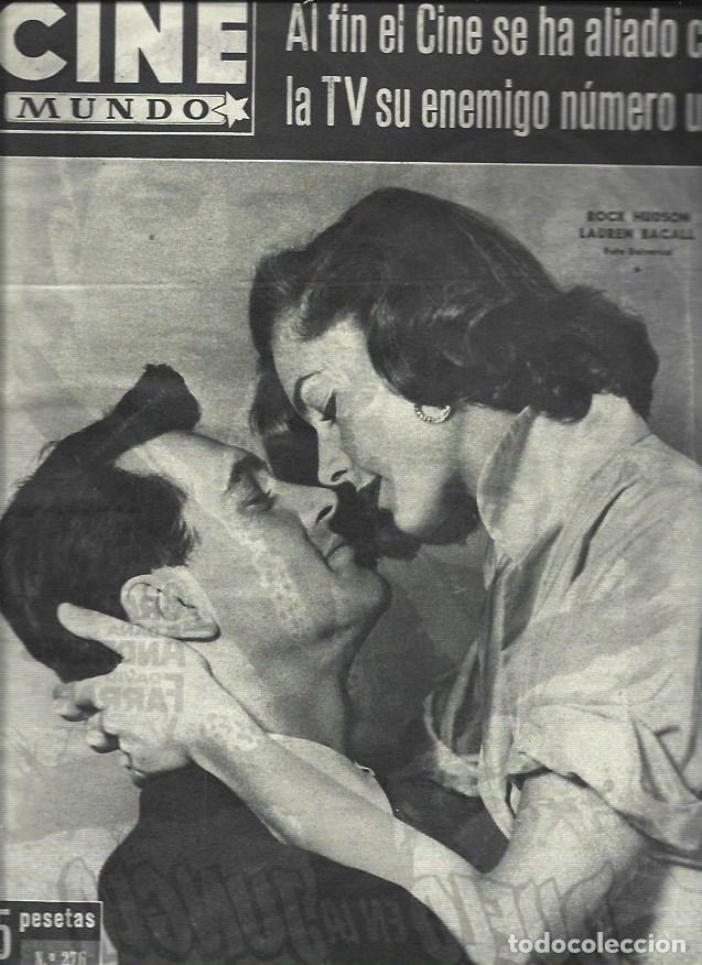 Cartoline: LAMINA 33161: Rock Hudson y Lauren Bacall en portada - VVAA