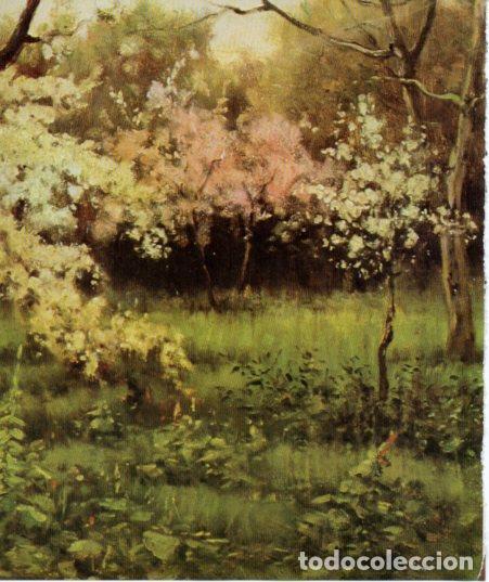 Postales: LAMINA V27124: Els temes de Primavera detall per Joaquim Vayreda - Francesc Fontbona