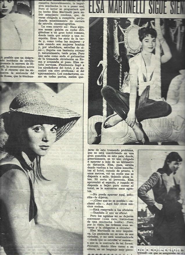 Cartes Postales: LAMINA 33133: Elsa Martinelli en diferentes peliculas - VVAA