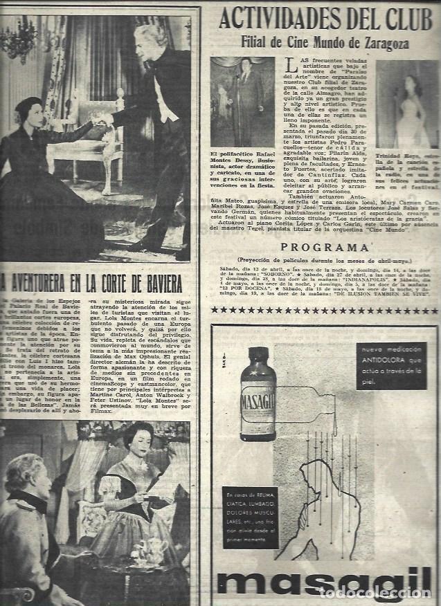 Cartes Postales: LAMINA 33043: Escenas de Lola Montes - VVAA