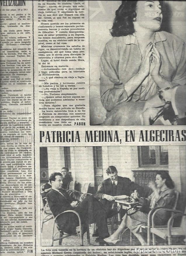 Postais: LAMINA 33050: Patricia Medina en Algeciras - VVAA