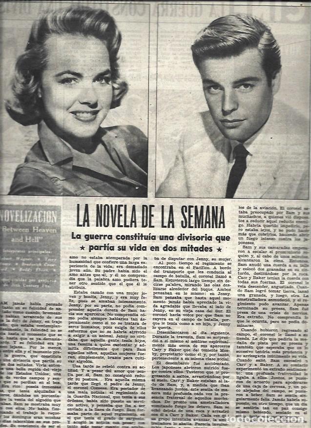 Postales: LAMINA 32885: Robert Wagner y Terry Moore - VVAA