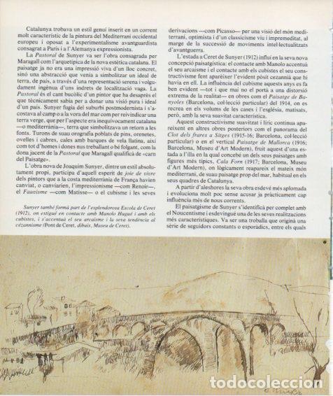 Cartoline: LAMINA V27210: Pont de Ceret per Joaquim Sunyer - Francesc Fontbona