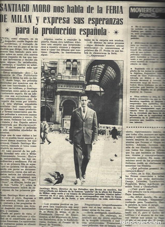 Postales: LAMINA 33070: Santiago Moro en Milan - VVAA