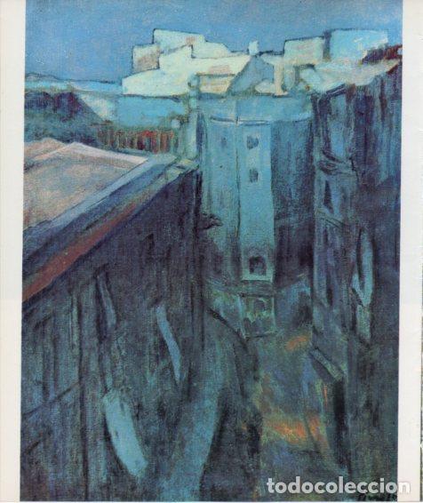 Cartoline: LAMINA V27192: Barcelona de nit per Pablo Picasso - Francesc Fontbona