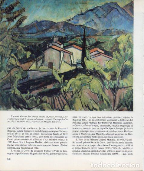 Postkarten: LAMINA V27206: Paisatge de Ceret per Andre Masson - Francesc Fontbona